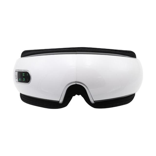 White foldable electric eye massager front view