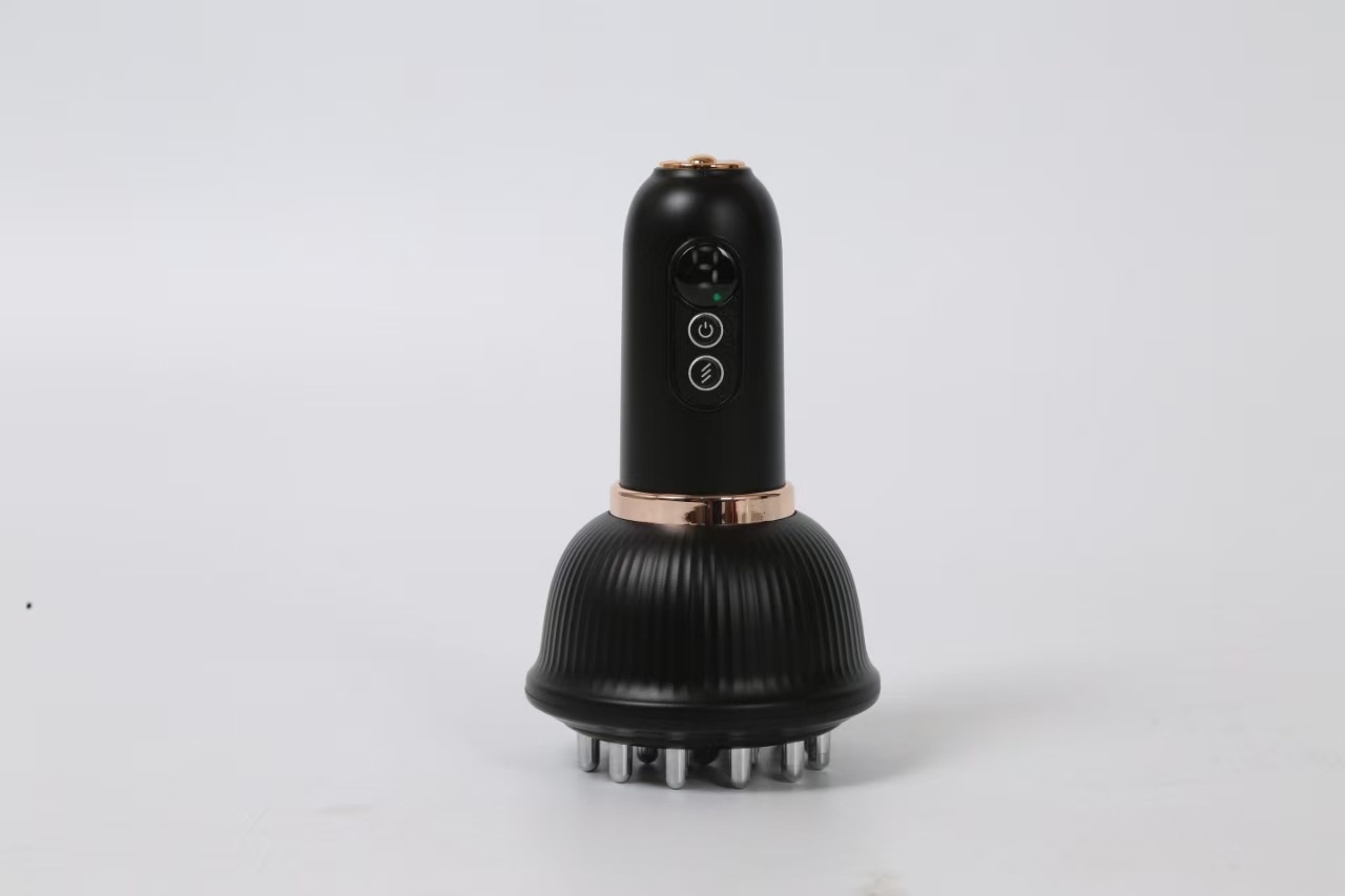 Black Meridian cupping massager front product view