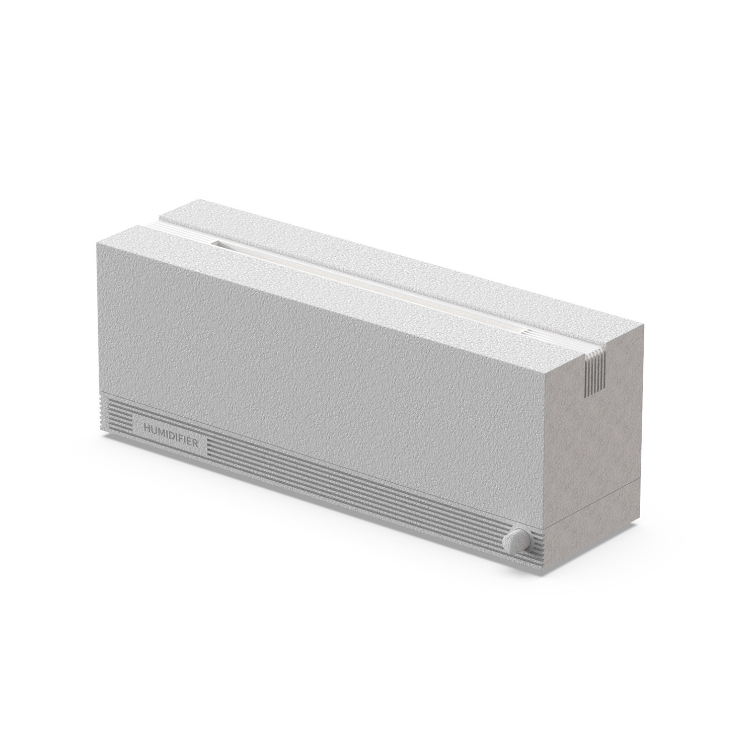 White fireplace aroma diffuser product view