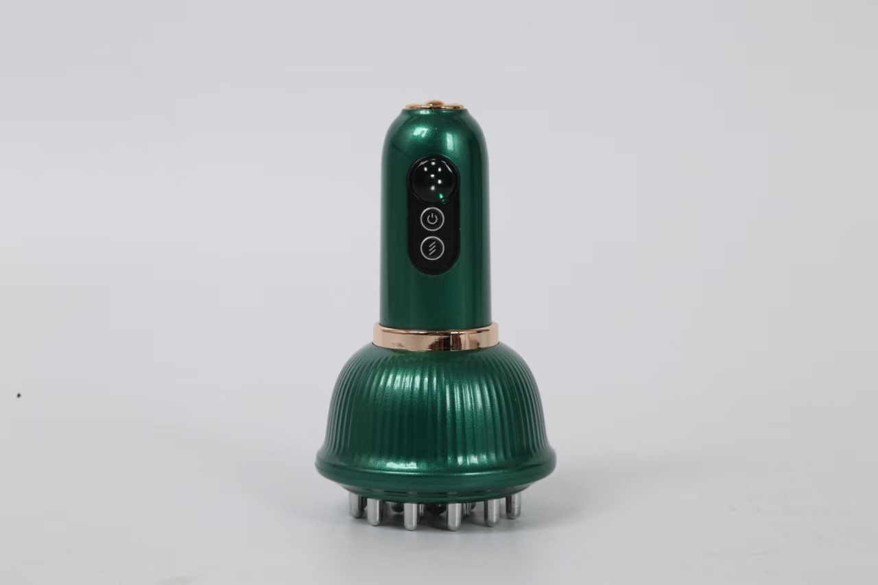 Green Meridian cupping massager front product view