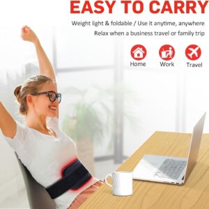 Red light therapy belt for home recovery